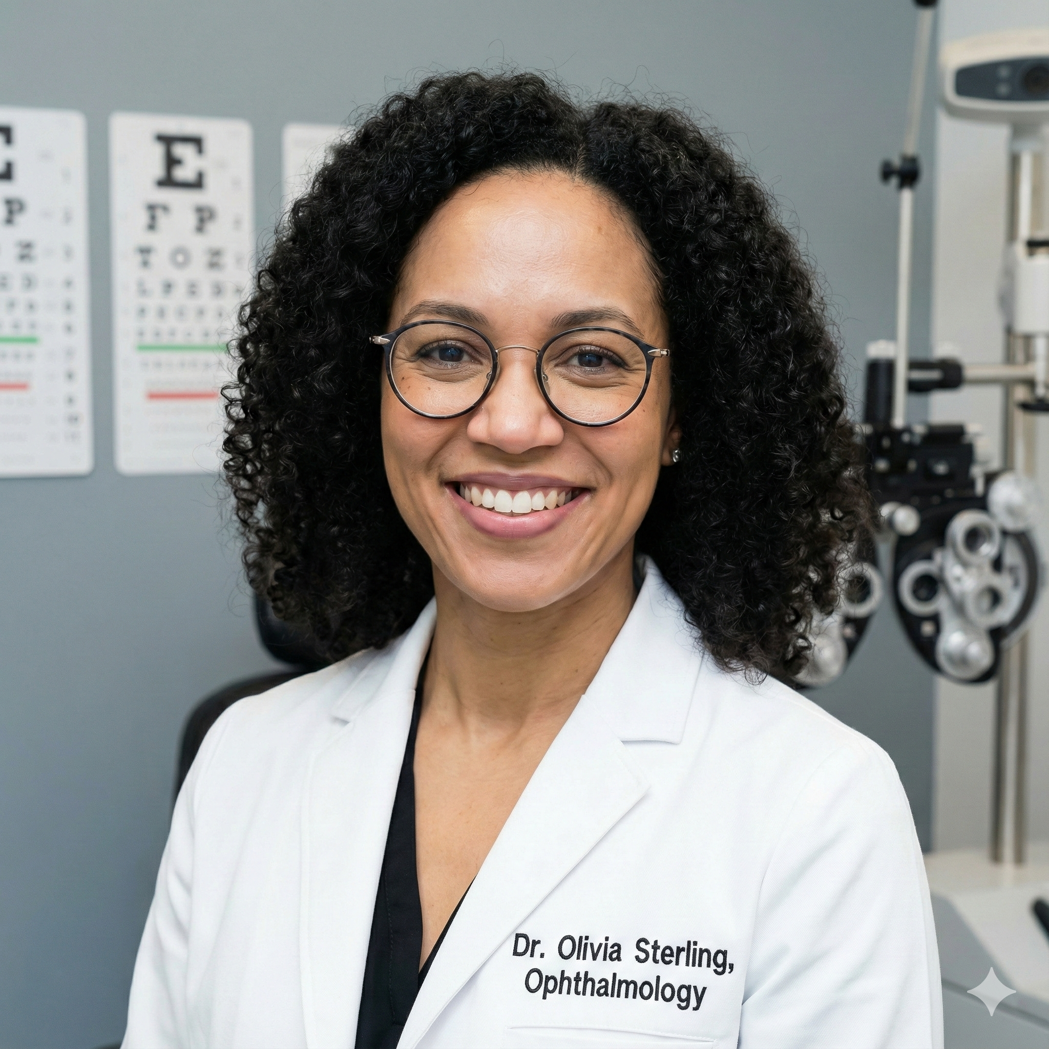 Dr. Olivia Sterling - Ophthalmologist
